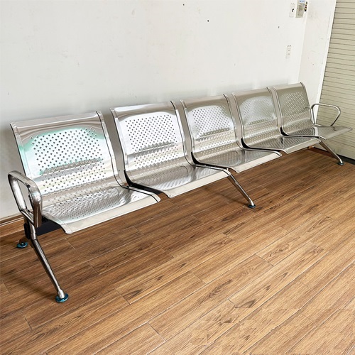 Ghế băng chờ inox 5 chỗ XHPC2-5I